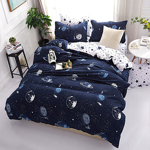 

Пододеяльник наборы 3D / Роскошь Полиэстер С принтом 4 предметаBedding Sets