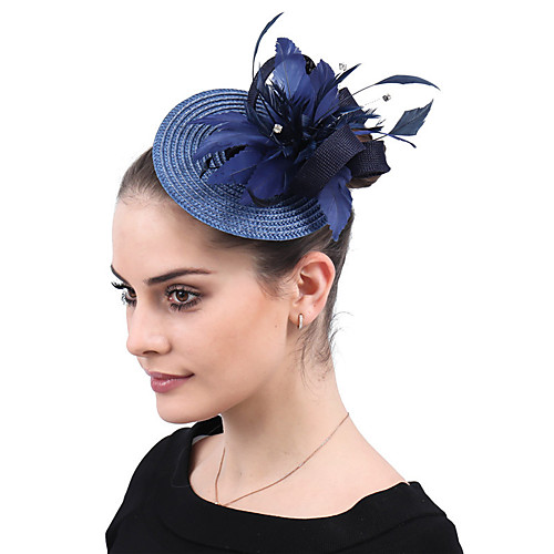 

Полиэстер / Полипропилен ABS / Искуственная кожа Fascinators / Цветы / Аксессуары для волос с Пух / Цветы 1 шт. Свадьба / Вечеринка / ужин Заставка