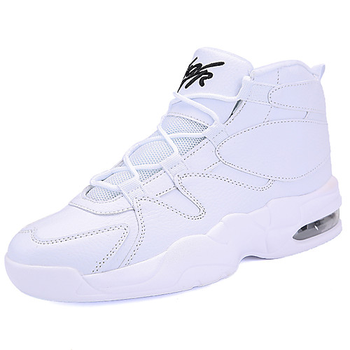 

Муж. Комфортная обувь Сетка / Синтетика Весна лето Спортивные Спортивная обувь Для баскетбола Нескользкий Контрастных цветов Белый / Черный / Черно-белый