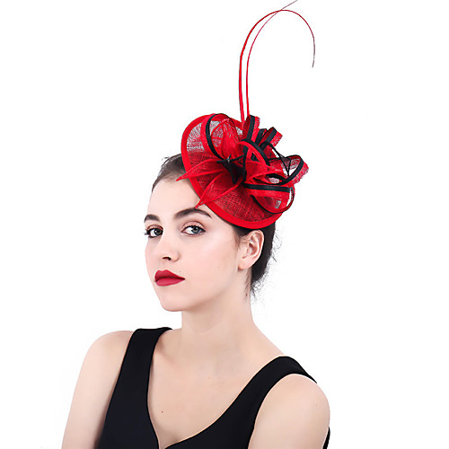 

Сеть / Лен / хлопок Fascinators / Цветы / Аксессуары для волос с 1 шт. Свадьба / Вечеринка / ужин Заставка