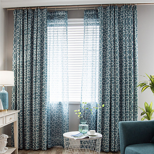 

Современный Солнцезащитные 1 панель Занавес Гостиная Curtains