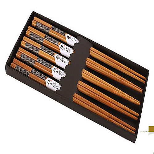 

1 set Chopsticks Dinnerware Bamboo Heatproof