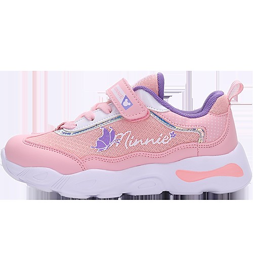 

Девочки Обувь Сетка Весна Удобная обувь Спортивная обувь Беговая обувь для Для подростков Черный / Розовый