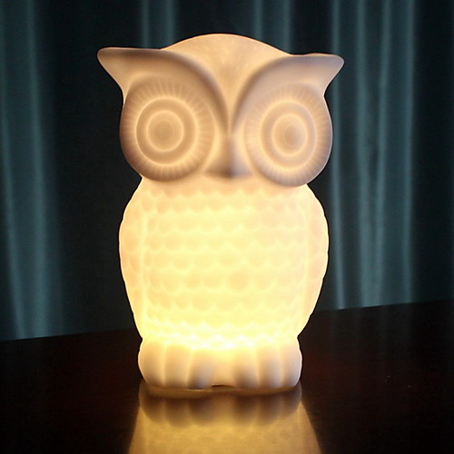 

1шт LED Night Light / Детский ночной свет Тёплый белый USB Творчество <=36 V