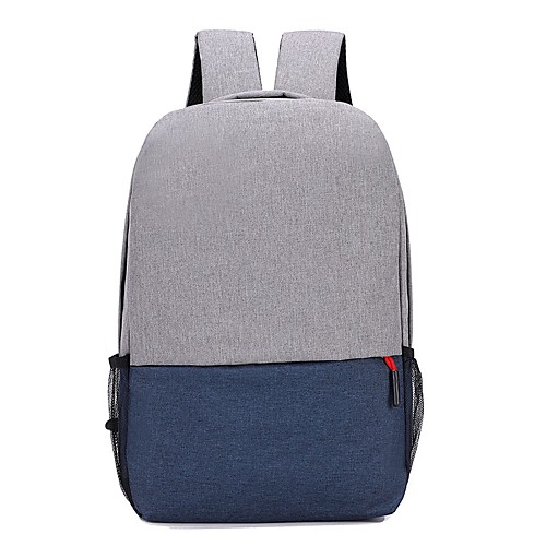 

Универсальные Мешки Нейлон рюкзак Молнии Сплошной цвет Розовый / Серый / Черно-серый