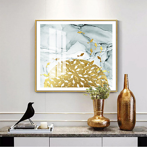 

обрамленный холст обрамленная картина маслом аннотация водный& Морской пластик масляной живописи стены искусства