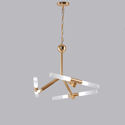 

QINGMING 6-Light Мини Люстры и лампы Рассеянное освещение Электропокрытие Металл Мини 110-120Вольт / 220-240Вольт Теплый белый / Холодный белый