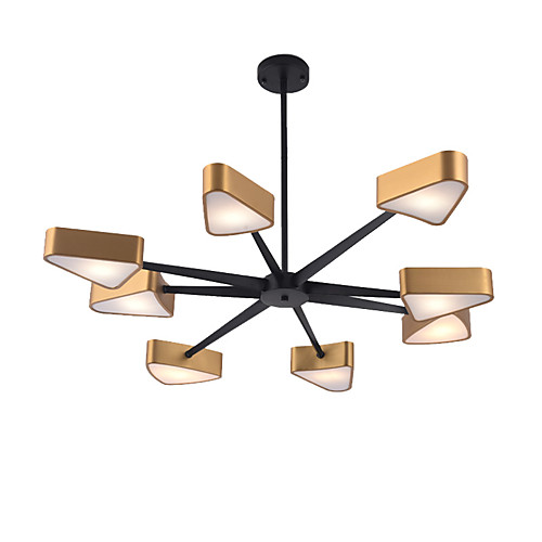 

QINGMING 8-Light Мини Люстры и лампы Рассеянное освещение Электропокрытие Окрашенные отделки Металл Мини 110-120Вольт / 220-240Вольт