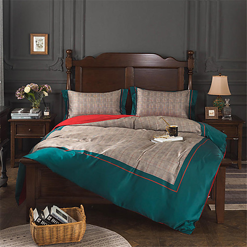 

Пододеяльник наборы Современный стиль Хлопок Стеганая 4 предметаBedding Sets
