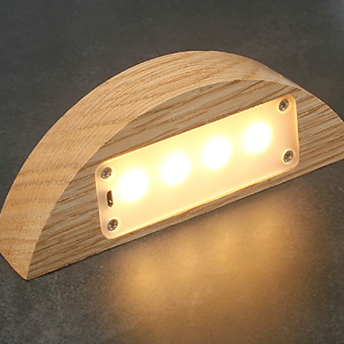 

1шт LED Night Light Тёплый белый USB Творчество <=36 V