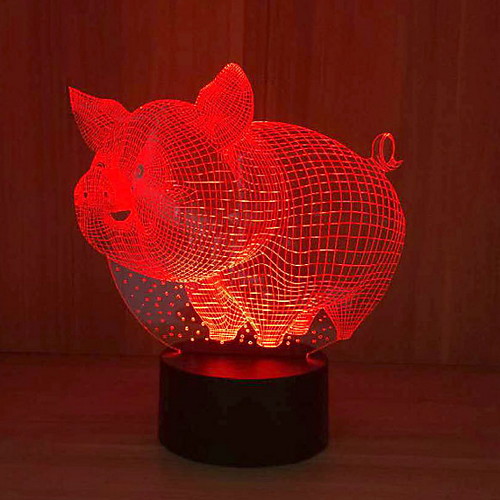 

1шт LED Night Light USB Творчество <=36 V
