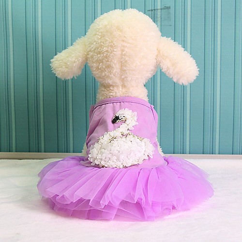 

Свадьба / Для вечеринок Тюль Одежда для собак Собака свадебное платье юбка - 1 pcs