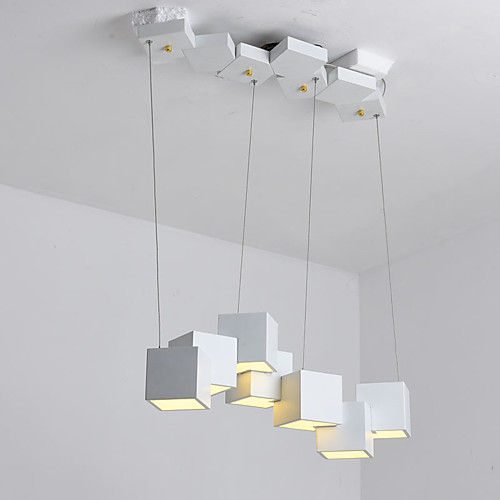 

QIHengZhaoMing 7-Light Люстры и лампы Рассеянное освещение Окрашенные отделки Акрил 110-120Вольт / 220-240Вольт