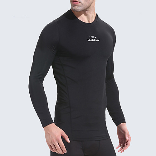 

Верхняя часть Компрессионная футболка Муж. На открытом воздухе Велосипедный спорт / Велоспорт Велоспорт Дышащий Быстровысыхающий Удобный Черный Весна Осень Зима Полиэстер L XL XXL / Эластичная