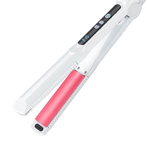 

Kemei Straightening and Flat Irons for Women / Gift 110-240 V Adjustable Temperature / Curler & straightener