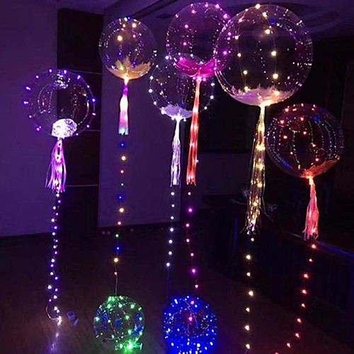 

Светящийся светодиодный шар прозрачный круглый пузырь день рождения свадебные украшения светодиодный пузырь воздушный шар детские детские игрушки