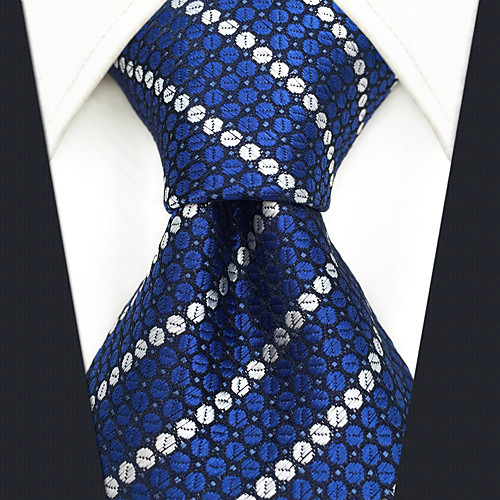 

Men's Party / Work / Basic Necktie - Striped / Jacquard