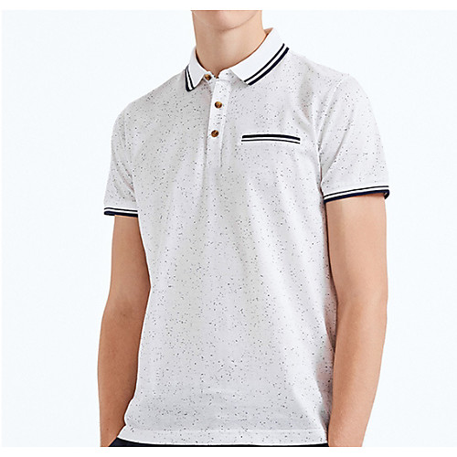 

Муж. Polo Однотонный Белый XXXL