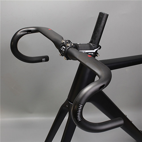 фото Углеродное волокно руль руль с дропами 31.8 mm легкость прочный простота установки шоссейный велосипед горный велосипед велоспорт черный матовый Lightinthebox