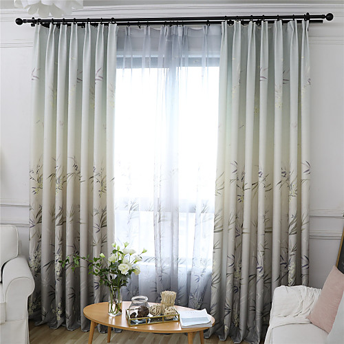 

Современный Солнцезащитные 1 панель Занавес Гостиная Curtains