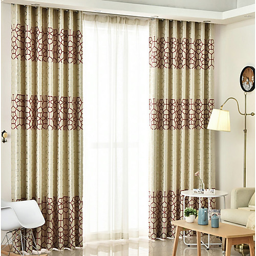 

Современный Солнцезащитные 1 панель Занавес Гостиная Curtains