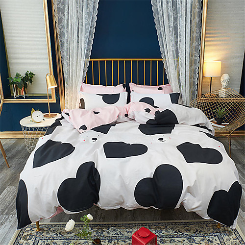 

Пододеяльник наборы Геометрический принт Полиэстер С принтом 4 предметаBedding Sets