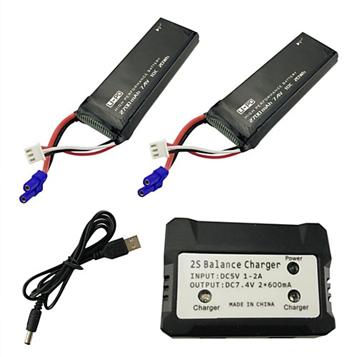 

Hubsan H501S H501C X4 7.4V 2700mAh 1 комплект батарея