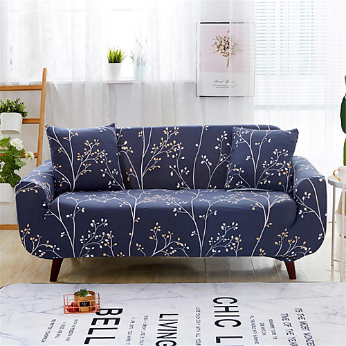 

Tree Branch Print Dustproof All-powerful Slipcovers Stretch Sofa Cover Super Soft Fabric Couch Cover with One Free Pillow Case