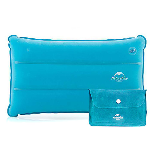 

Naturehike Camping Travel Pillow Camping Pillow Outdoor Camping Portable Inflatable Ultra Light (UL) Flocked 4427 cm for Camping Traveling All Seasons Sky Blue Green Dark Blue