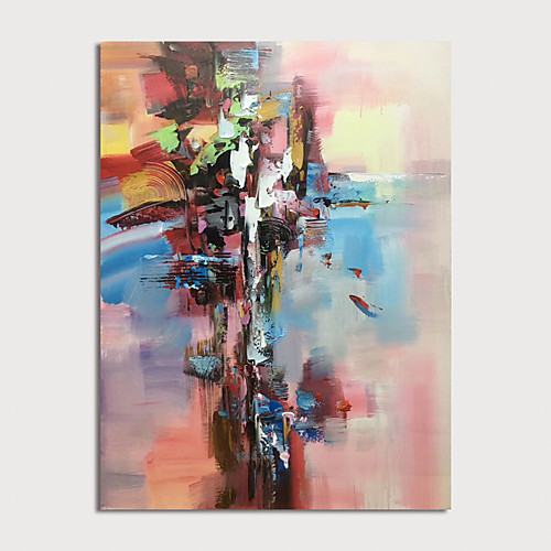 

Hang-роспись маслом Ручная роспись - Абстракция Modern Без внутренней части рамки