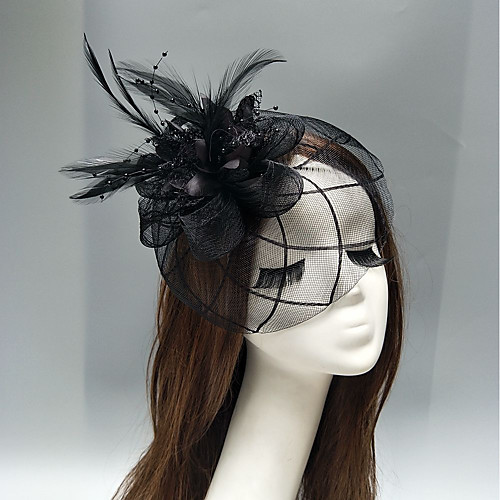 

Сеть Fascinators / Аксессуары для волос / Головные уборы с Пух / Цветы / Отделка 1 шт. Свадьба / Особые случаи Заставка