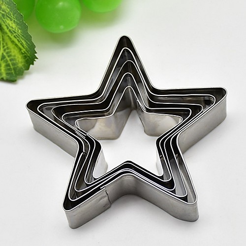 

2pcs Нержавеющая сталь Необычные гаджеты для кухни Десертные инструменты Инструменты для выпечки