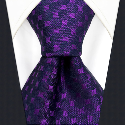 

Men's Party / Work / Basic Necktie - Polka Dot / Jacquard