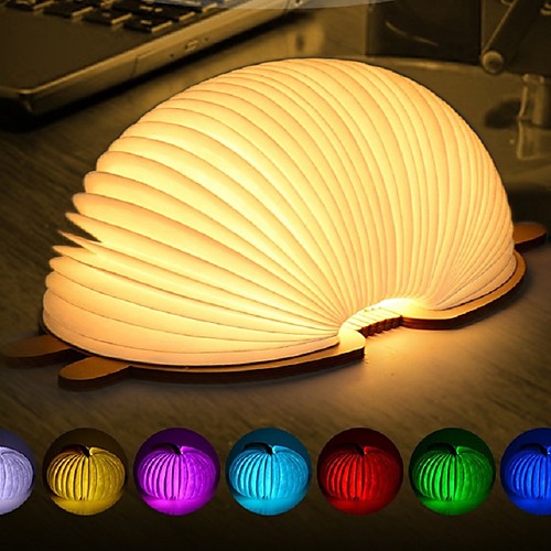 

1шт Книга LED Night Light Мультипликация / Меняет цвета / Креатив 5 V