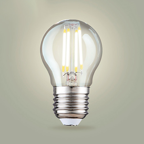 

4шт 4 W LED лампы накаливания 400 lm E26 / E27 A65 4 Светодиодные бусины COB Тёплый белый Холодный белый 200-240 V
