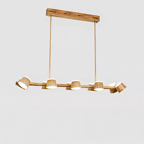 

QIHengZhaoMing 10-Light Люстры и лампы Рассеянное освещение Окрашенные отделки Акрил 110-120Вольт / 220-240Вольт