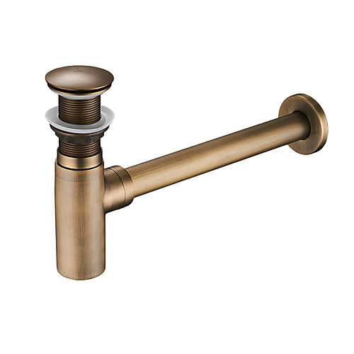 

Faucet accessory - Superior Quality - Contemporary Copper Pop-up Water Drain Without Overflow - Finish - Chrome