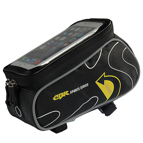 фото Сотовый телефон сумка бардачок на раму 6 дюймовый сенсорный экран водонепроницаемость отверстие для гарнитуры велоспорт для велосипедный спорт красный синий зеленый / 600d полиэстер Lightinthebox