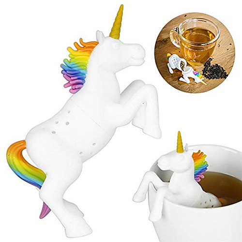 

силикагель Творческая кухня Гаджет Чайный Unicorn 1шт Фильтры Ситечко для чая