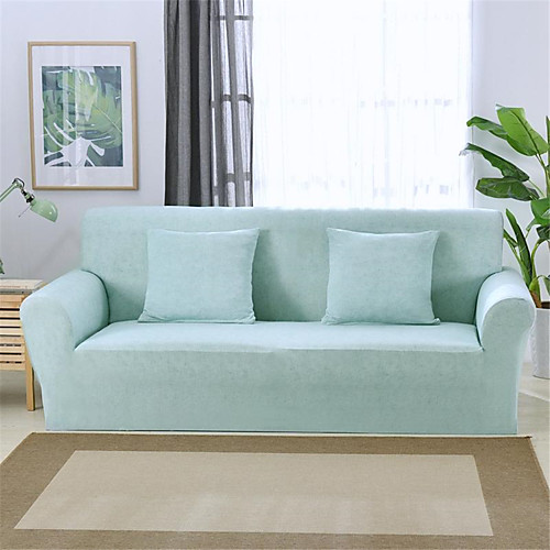 

голубые прочные мягкие высокие эластичные чехлы для диванов моющиеся спандекс чехлы для диванов
