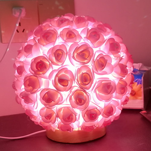 

1шт LED Night Light Розовый USB Творчество 220-240 V