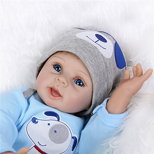 фото Npkcollection npk doll куклы реборн reborn toddler doll 24 дюймовый силикон винил - как живой милый стиль подарок безопасно для детей non toxic ручные прикладные ресницы детские / ce Lightinthebox