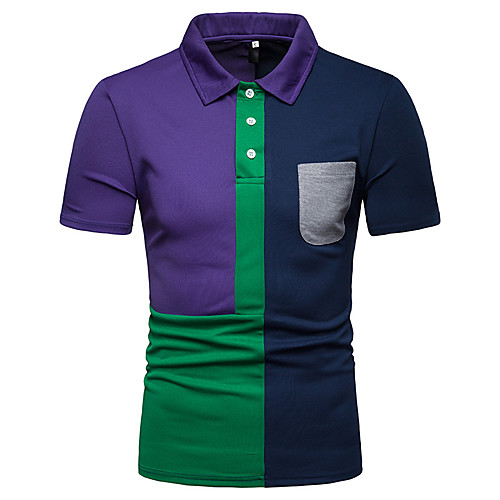 

Муж. Polo Деловые Однотонный Красный L