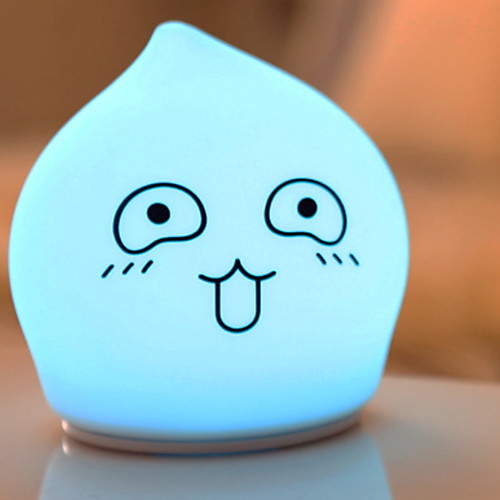

1шт LED Night Light / Детский ночной свет USB Творчество / Сенсорный датчик <=36 V