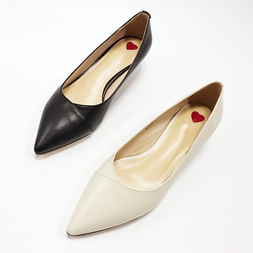 

Жен. Овчина Весна Обувь на каблуках На каблуке-рюмочке Черный / Бежевый