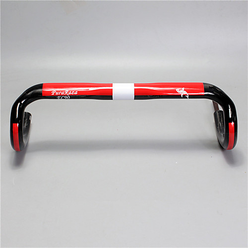 

Углеродное волокно Руль 31.8 mm Легкость Велоспорт Пригодно для носки Шоссейный велосипед Горный велосипед Велосипеды для активного отдыха Велоспорт Красный Полированный