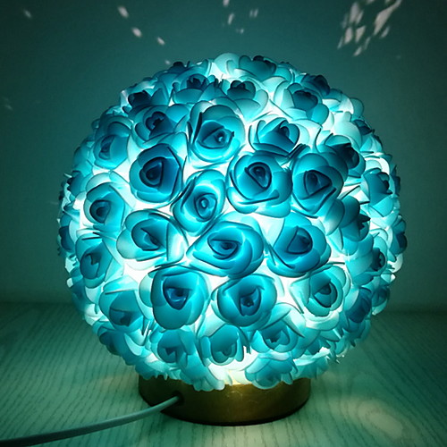 

1шт LED Night Light Синий USB Творчество 220-240 V