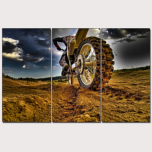 

С картинкой Отпечатки на холсте - Модерн Реализм Modern 3 панели