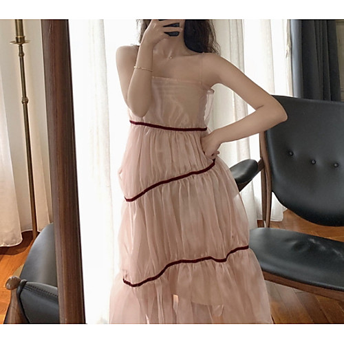 

платье-футляр женское до колен розовое с м л