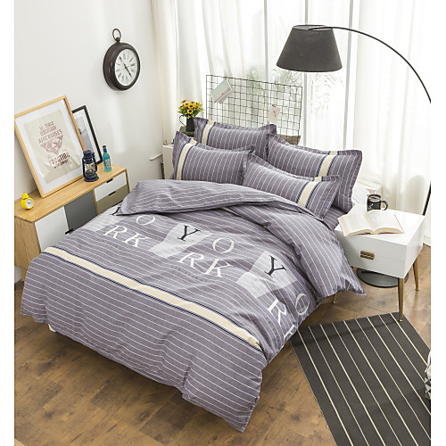 

Пододеяльник наборы Современный стиль Полиэстер С принтом 4 предметаBedding Sets